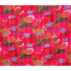 Juego de Edredón Kantha de Algodón Estampado Hecho a Mano, Edredón Kantha Tradicional de Lujo Personalizado, Transpirable y Cómodo para Todas las Estaciones - Product Image 2