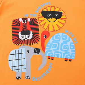 Camiseta para Bebé Niño, Ropa de Algodón Lista para Venta al por Menor, Fabricante Mayorista, MOQ Bajo y Servicio OEM - Product Image 3