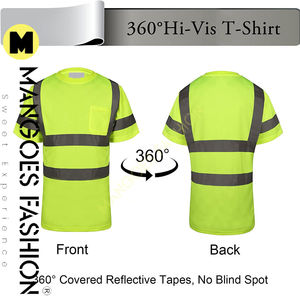 T-shirt de sécurité réfléchissant haute visibilité, imperméable, à manches longues, personnalisé, best-seller |   Vêtements de travail de haute qualité, taille plus, sur mesure - Product Image 3