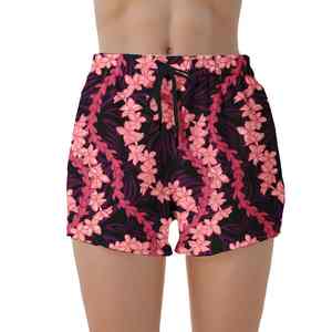 Short de bain élégant pour l'été, léger, séchage rapide, taille élastique, confortable, pour les vacances à la plage, short de plage pour femmes - Product Image 4