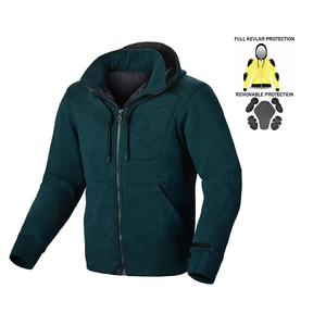 2026 Latest Custom Blank Pullover Kevlar Hoodie High Quality Men Plain Dyed Digital Printing Kevlar Hoodie Wholesale Price - Product Image 1