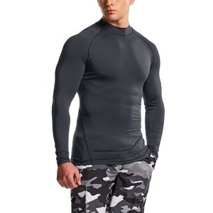 Chemises de compression pour hommes, dernière tendance, vente chaude, vêtements de fitness confortables, 100% coton, chemises de compression pour hommes - Product Image 1