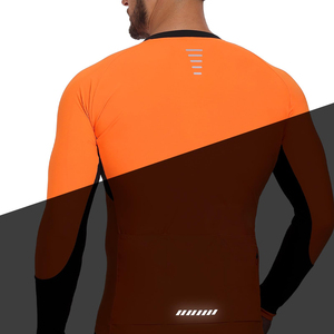 Maillot de cyclisme personnalisé pour homme, manches courtes, léger, respirant, anti-UV, vêtements de vélo professionnels - Product Image 6