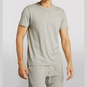 OEM Solid Front Logo Men's Summer Casual 2-Piece Sports Suit <b>Set</b> Half Zipper Shirts & Shorts Comfortable - Product Image 5
