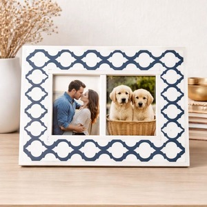 Elegant Bone Inlay Picture Frame Handmade Artistic <b>Accessory</b> For <b>Bedroom</b> Living Room Office Desk Shelf Decoration - Product Image 6