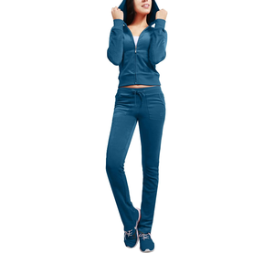 Conjunto Deportivo de Talla Grande para Mujer, Cuello Alto, Color Sólido, Ropa Deportiva Cómoda, Ropa Casual, Hecho en Pakistán - Product Image 4