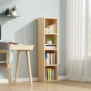 Ensemble de 4 étagères flottantes industrielles murales en bois avec supports métalliques pour salon, cuisine, chambre - Product Image 1