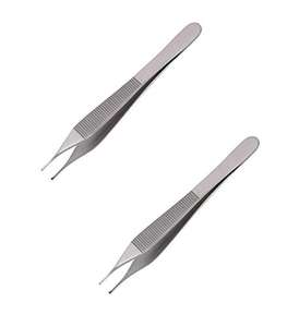 Pinzas Adson para tejidos, personalizadas, con dientes y puntas de precisión artesanal - Instrumentos quirúrgicos Excel en venta a bajo precio - Product Image 5
