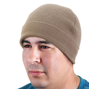 Wholesale Rib Knit Beanie <b>Hat</b> <b>Winter</b> Cap Unisex Soft Warm Stretch Plain Skull Cap Custom Logo Supplier <b>Hat</b> - Product Image 2