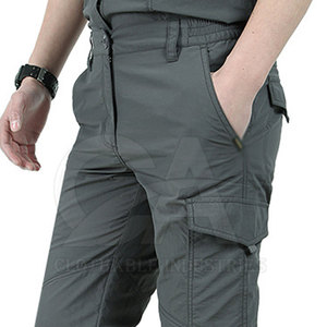 Pantalones de Diseño Nuevo con Frente Plano y Bolsillos Laterales, Resistentes a las Arrugas, Casuales, Talla Grande para Hombre, Diseño de Frente Plano - Product Image 5