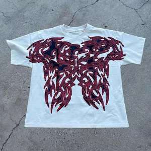 Camiseta de Talla Grande, Hombros Caídos, Estilo Casual Urbano, Vintage, 100% Algodón, Oversize, Personalizada para Hombre, Precio Económico - Product Image 6