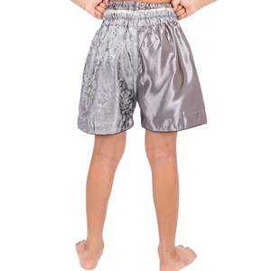 Pantalones Cortos de Muay Thai para Hombre, Estampado Satinado, Cintura Elástica, para Entrenamiento, Gimnasio, Kickboxing, Ligeros - Product Image 3