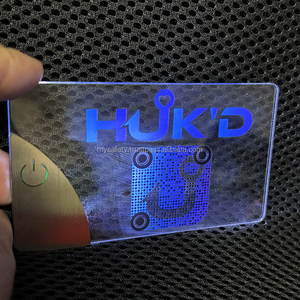 Etiquetas de Agradecimiento Promocionales con Número Digital, Impresión de Etiquetas de Lujo en Plástico Personalizadas con LED, Grosor de 2 mm, Nuevo Producto 2026 - Product Image 4