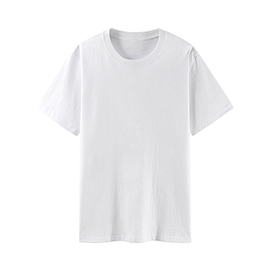 Oem Customized logo Design Unisex Short-sleeved 230G Heavyweight Women's Summer Loose-fitting Pure Cotton T-shirt - Product Image 2