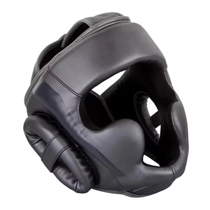 Protector de Cabeza para Boxeo, Protección Facial Completa, Visera Transparente, Cuero PU, Unisex, Casco Deportivo para Adultos para Entrenamiento de Boxeo y MMA - Product Image 3