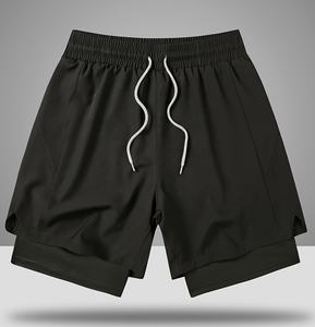 Shorts de course pour hommes, séchage rapide, légers, athlétiques, pour la gym, l'entraînement, le jogging, les sports, respirants, vêtements de sport actifs - Product Image 1