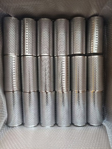 Tubo de Filtro Perforado de Acero Inoxidable Personalizado |   Núcleo de Soporte para Tubería Perforada |   Tamaño y Diseño Personalizados Disponibles para Uso Industrial - Product Image 6