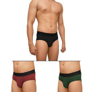 <b>Custom</b> Logo Men’s <b>Boxer</b> Briefs Soft Cotton Stretch Underwear Comfortable Everyday Wear Wholesale - Product Image 4