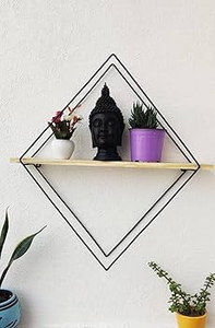 Étagère murale en métal pour la cuisine et la salle de bain, décoration intérieure - Product Image 3