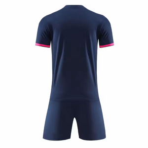 Uniforme de Fútbol de Alta Gama, Último Diseño, Personalizado, MOQ Bajo, Personalización Completa, Bordado, Manga Corta, 100% Poliéster, Secado Rápido - Product Image 2