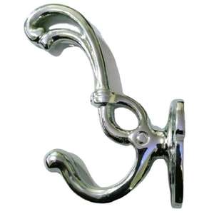 Modern Metal Wall Hanging <b>Hooks</b> Heavy-Duty Space-Saving Black Finish Screws Included Coat/Clothes <b>Kitchen</b>/Bathroom Home - Product Image 6