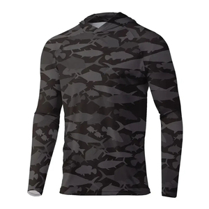 Sudadera de Pesca para Hombre, Manga Larga, UPF 50, Poliéster, Estampado por Sublimación, Camisa de Pesca de Secado Rápido, Resistente a los Rayos UV, Ropa de Pesca para Exteriores - Product Image 1