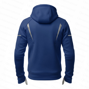 เสื้อฮู้ดสะท้อนแสงสำหรับนักขี่มอเตอร์ไซค์ ระดับ CE Level 2  บุผ้าเคฟลาร์ ป้องกันการกระแทก สำหรับผู้ชาย - Product Image 3