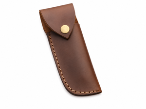 Cuchillo Plegable Laguiole de Acero de Damasco Welltrox Industries con Funda de Cuero Personalizada, Grado DIY, Garantía de 2 Años - Product Image 5