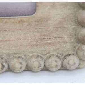 Cadre photo élégant en résine et bois avec incrustations de os, cadre photo unique, cadre photo moderne - Product Image 3