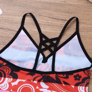 Traje de Baño Tankini para Niñas de 4 a 16 Años, Traje de Baño con Parte Superior y Pantalones Cortos para Nadar, Surfear y Usar en la Playa - Product Image 5