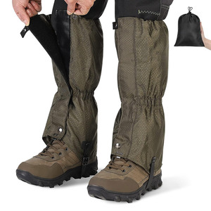 Polainas de Senderismo Ajustables e Impermeables de Nailon al por Mayor |   Fundas Duraderas para Botas de Nieve |   Equipo de Caza y Montañismo al Aire Libre - Product Image 1