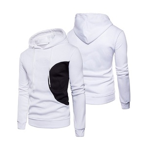 เสื้อฮู้ดโอเวอร์ไซส์สีสันตัดกัน แต่งลูกปัด ปักลายมังกร ผ้าฝ้ายถัก สำหรับใส่ในฤดูหนาว ทรงปกติ - Product Image 1