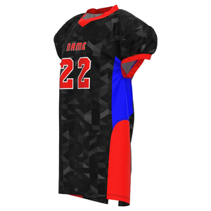 Maillot de football américain confortable, doux, respirant, à séchage rapide, manches courtes, service OEM, nouvelle arrivée - Product Image 2