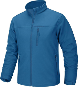 2025 Softshell <b>Jacket</b> for Men Stylish Design Stretch Fabric <b>Weatherproof</b> Windproof Waterproof Breathable OEM Soft Shell <b>Jackets</b> - Product Image 3