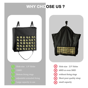 Sacs à foin pour chevaux en nylon de qualité supérieure Fizzan International, personnalisables avec logo et impression couleur, les plus vendus, tendance 2026 - Product Image 5