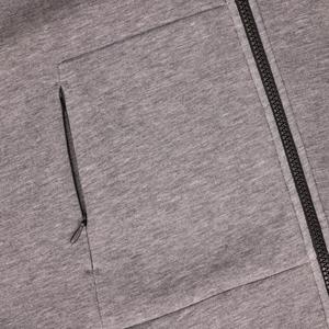 Fabricant de vêtements au Vietnam – Nouvelle veste à capuche zippée grise pour femme en tricot épais – Pièce de superposition personnalisée pour l'automne – Vente en gros OEM - Product Image 5