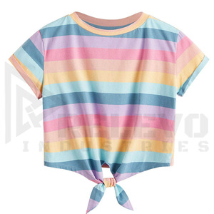 Camiseta de Algodón 240 GSM para Hombre, Diseño Arcoíris Multicolor, Corte Holgado, Estilo Casual Urbano, Calidad Premium - Product Image 1