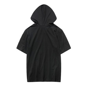 Camiseta con Capucha de Manga Corta Estampada para Parejas, Camiseta con Capucha Personalizada para Venta al por Mayor de Ropa Urbana - Product Image 6