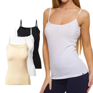 Ropa Deportiva, Diseño Sencillo, Pantalones Cortos de Compresión para Mujer / Top de Alta Calidad a Precio Razonable, Cuello con Muescas, Corte Ajustado - Product Image 3