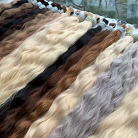 Couleur tendance : Cheveux humains vietnamiens bruts en vrac, blonds et bruns |   Fournisseur en gros de cheveux vierges super double drawn