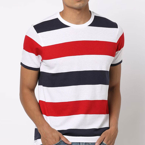 Esta camiseta de algodón con logotipo personalizado de una fábrica OEM incluye servicio profesional y logotipo personalizado para la venta de ropa al por mayor. - Product Image 5