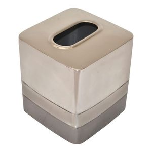 Premium Quality Decorative Metal Tissue Box Holder For Dining <b>Table</b> <b>Coffee</b> <b>Table</b> And Office Desk - Product Image 3