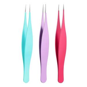 Pinzas Quirúrgicas Profesionales Morje de Acero Inoxidable, Pinzas de Precisión con Dientes para Depilación Facial y Eliminación de Espolones - Product Image 1