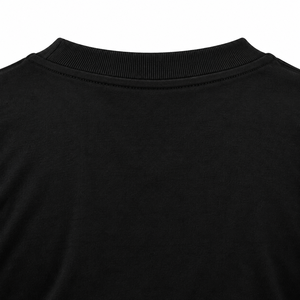 Zeta Phi Beta <b>T</b>-<b>Shirt</b> <b>Women</b> <b>Black</b> Royal Blue Greek Letter Twill Applique Name Bar Crew Neck Short Sleeve Fitted Sorority Tee - Product Image 6
