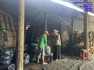 Carbón de madera de manguezal de Vietnam, 8000 a 9000 Kcal, carbón negro de combustión prolongada, OEM ODM 16MT - Product Image 2