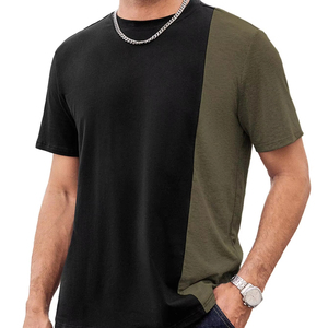 Camiseta de Hombre Nueva al por Mayor, Corte Ajustado, Lavado Ácido, Tejido Grueso, Manga Corta, Lavado a la Piedra, Logotipo Frontal, Múltiples Tallas Disponibles - Product Image 1