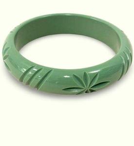 Brazalete de Resina Tallado a Mano de la Mejor Calidad, Elegante Adorno para Accesorios de Moda y Diseños Artesanales - Product Image 6