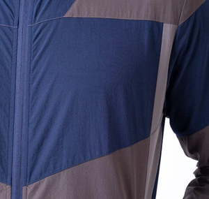 Ensemble survêtement homme en nylon coupe-vent personnalisé, veste et pantalon de jogging, couleurs contrastées, léger - Product Image 6