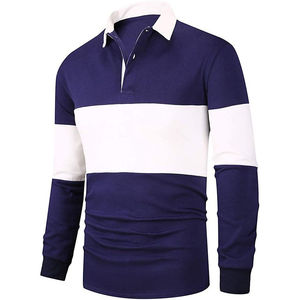 Polo à manches longues pour homme de haute qualité, polo professionnel à manches longues, confortable, décontracté, pour le golf - Product Image 2