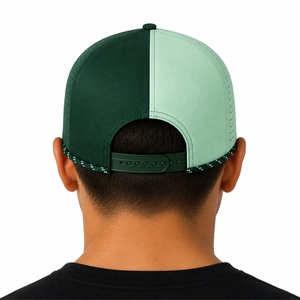 Casquette de golf unisexe avec cordon tressé à l'avant, visière incurvée, fermeture arrière réglable, broderie personnalisée, ajustement confortable, directement de l'usine - Product Image 2